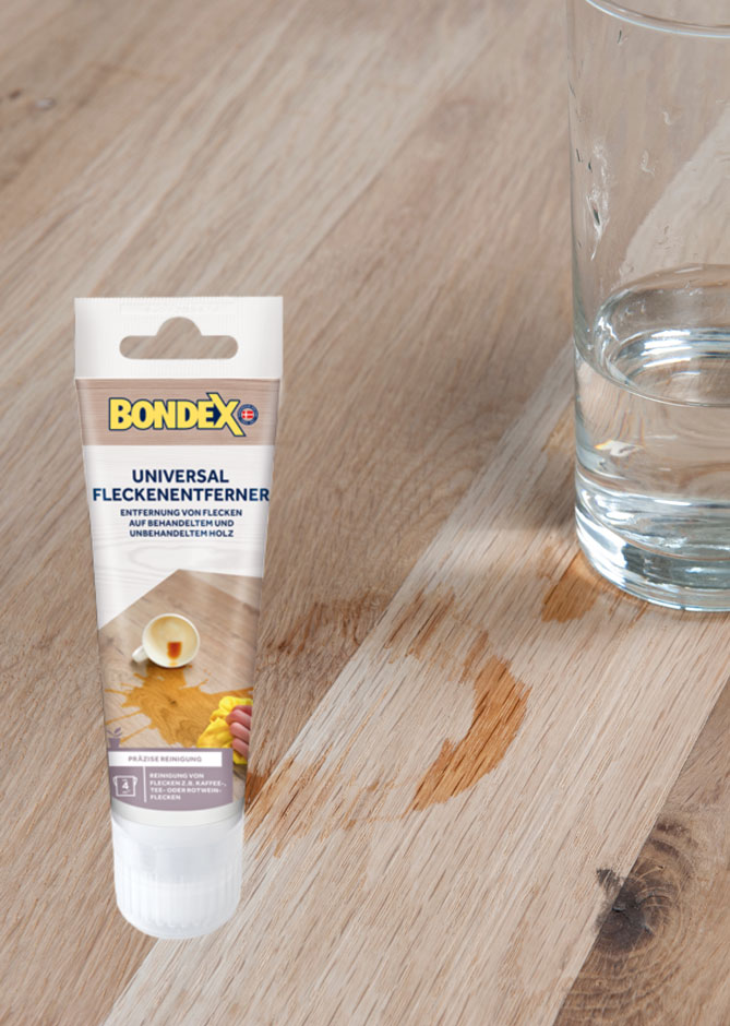 Sanft zur Oberfläche. Hartnäckig zu Flecken.