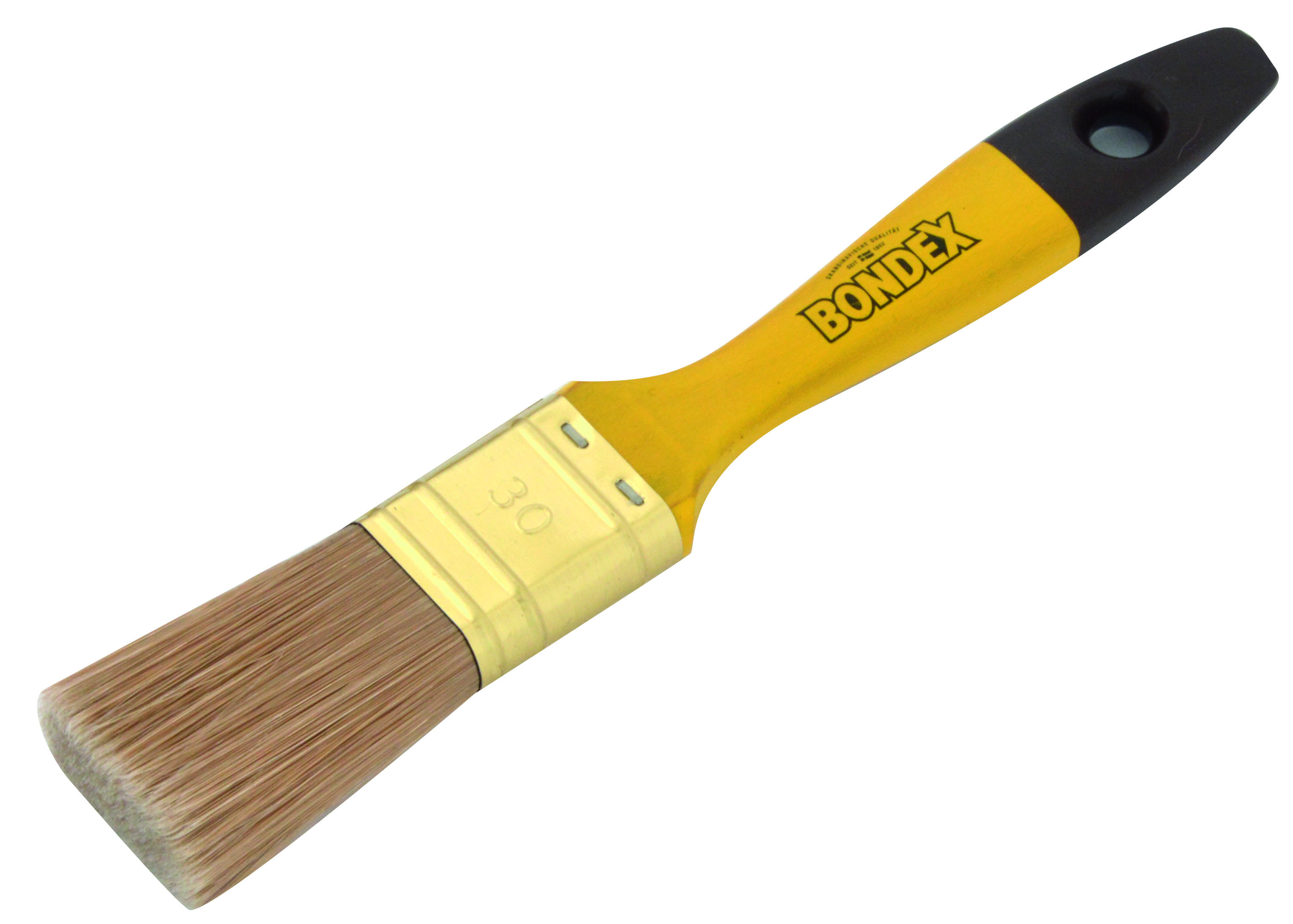 <p>EAN: 4001438111708<br />
<br />
Erleben Sie mit unserem BONDEX FSC® Lasurpinsel 30 mm - Lasur mit FillPro® Hightech-Borsten die perfekte Verarbeitung von Lasur, Öl und Farbe auf Holz. Die Hightech-Borste vereint die besten Eigenschaften von Naturborsten und Synthetikfasern. Das bedeutet eine besonders hohe Farbaufnahme für hochdeckende Ergebnisse, streifenfreie Oberflächen und maximale Leistungsfähigkeit.<br />
Der Griff ist aus 100% FSC®-zertifiziertem Holz gefertigt.<br />
Entdecken Sie den neuen Standard in der Holzbearbeitung!</p>